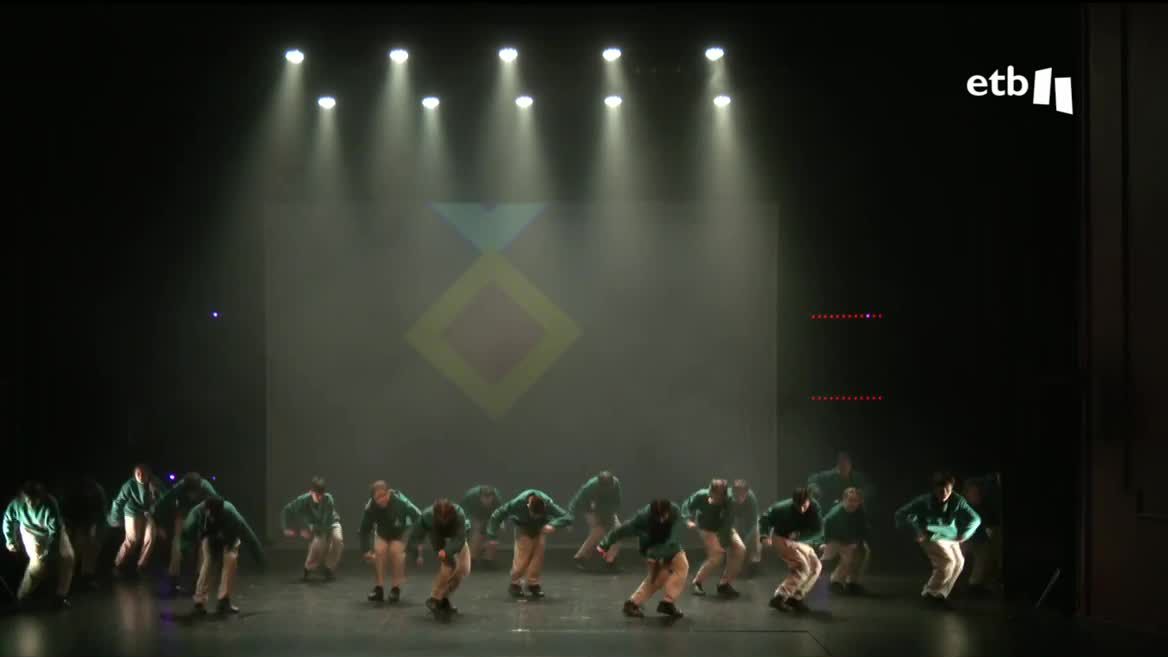 'Break On Stage', en el Teatro Barakaldo. Imagen obtenida de un vídeo de EITB Media