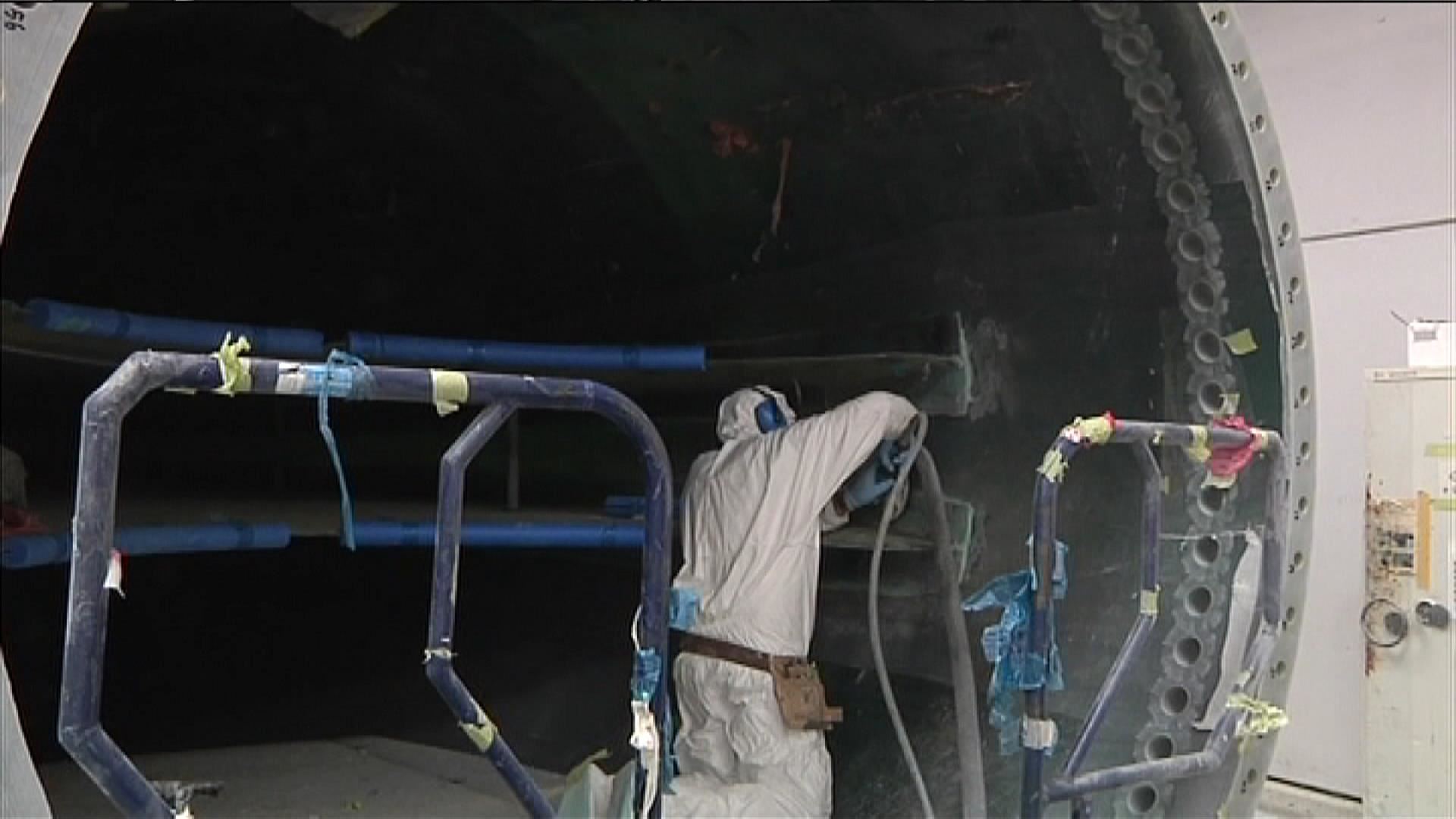 Un empleado de Siemens Gamesa en una imagen de archivo.