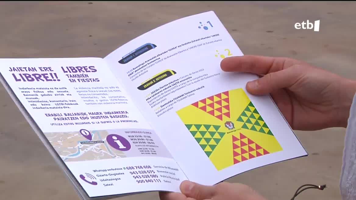 Beasaingo gida. EITB Mediaren bideo batetik ateratako irudia.