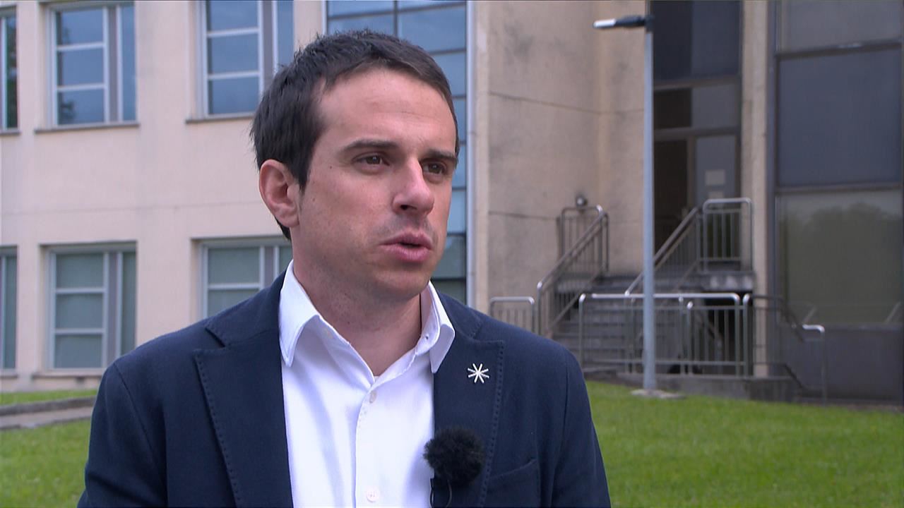 Pello Otxandiano EH Bilduren programa zuzendaria. Argazkia: EITB Media