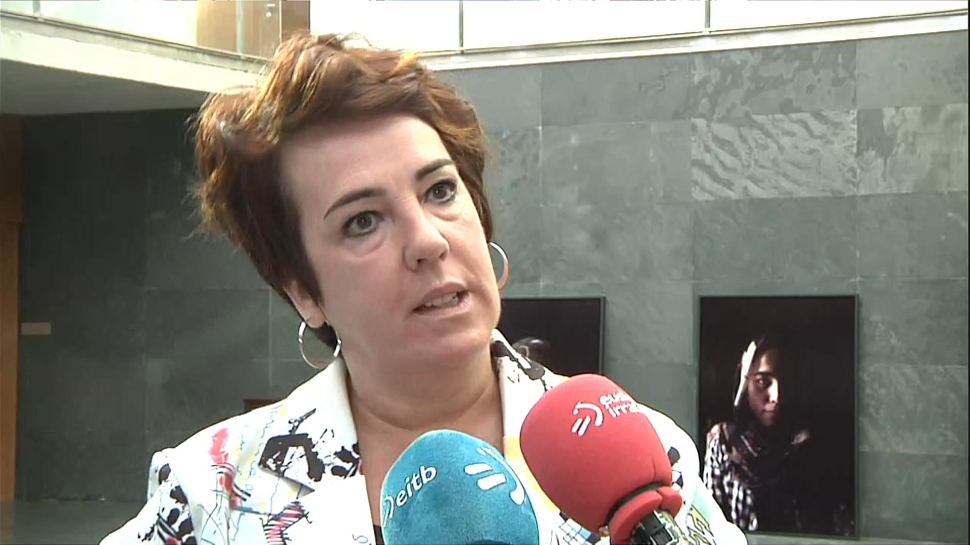 Ainhoa Aznarez, Podemos Ahal Dugu Nafarroa. EITB Media.