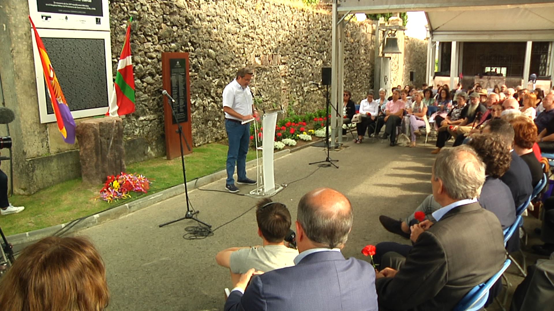 Omenaldia Gernikan. Irudia: EITB Media