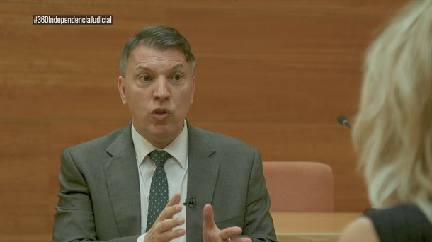 Joaquim Bosch epailea, "360º" saioan izandako agerraldian. Argazkia: EITB Media