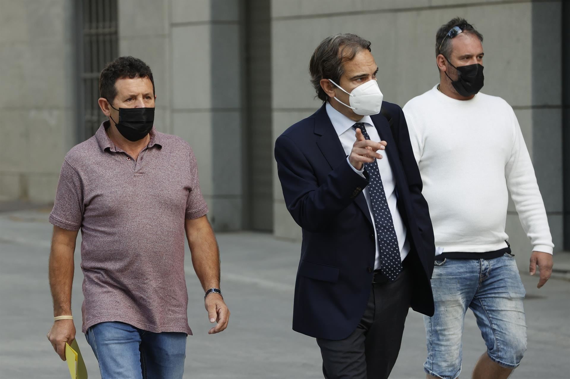 Juan Padin eta Eduardo Rial. Argazkia: EFE.