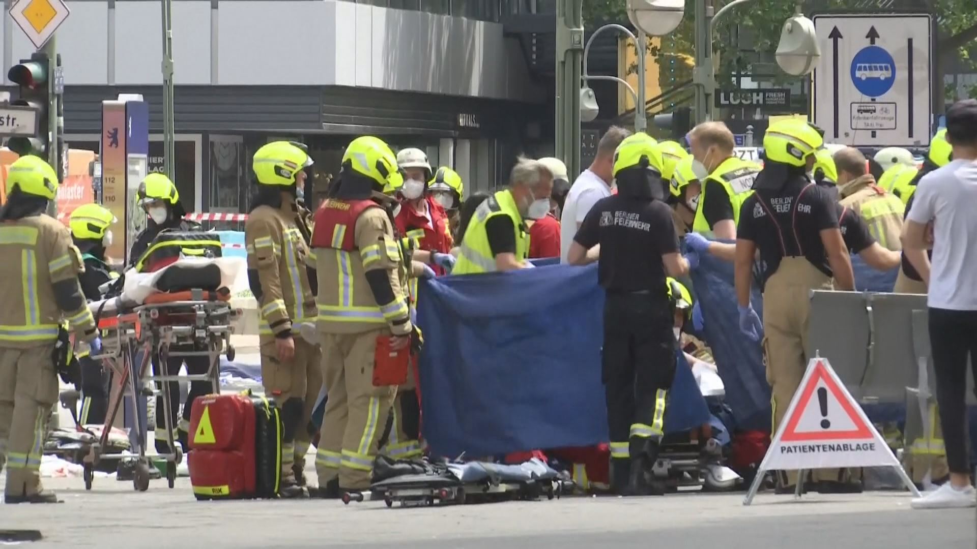 Atropello masivo en Berlín