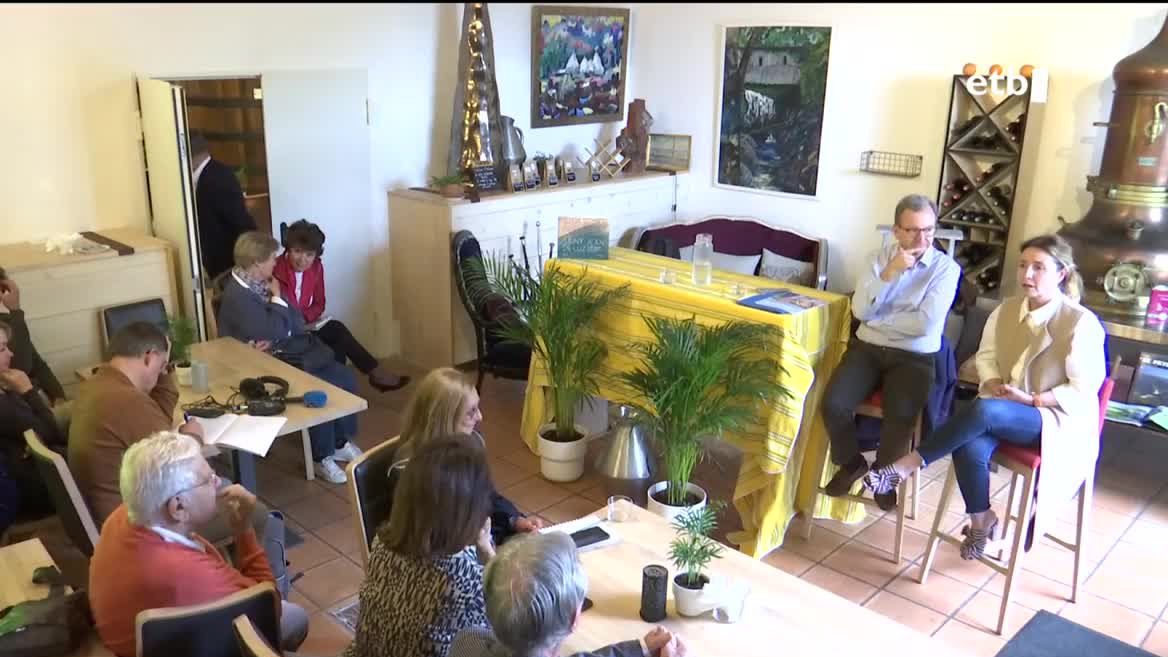 Hauteskundeak Iparraldean. EITB Mediaren bideo batetik ateratako irudia.