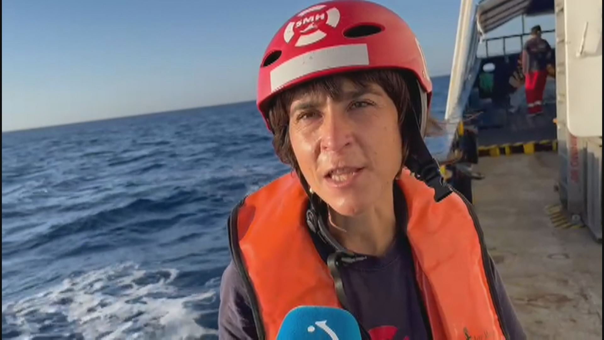 Izaskun Arriaran. EITB Mediaren bideo batetik ateratako irudia.