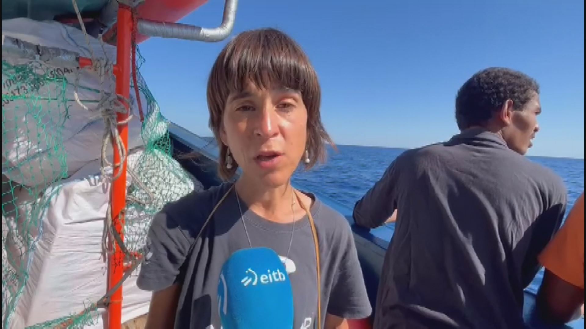 Izaskun Arriaran. Imagen obtenida de un vídeo de EITB Media.