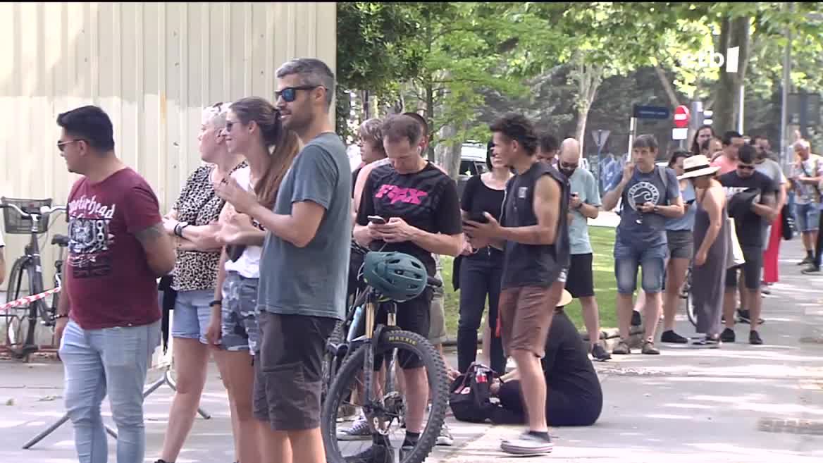 Ilarak Gasteizen. EITB Mediaren bideo batetik ateratako irudia.