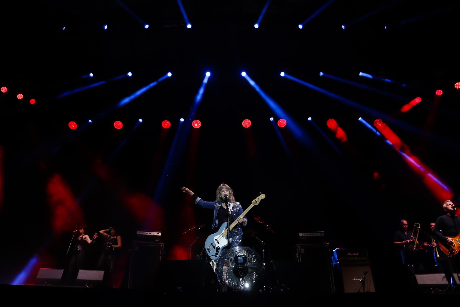 Susan Kay "Suzi", 2022ko Azkena Rock jaialdiaren oholtza gainean. Argazkia: EFE