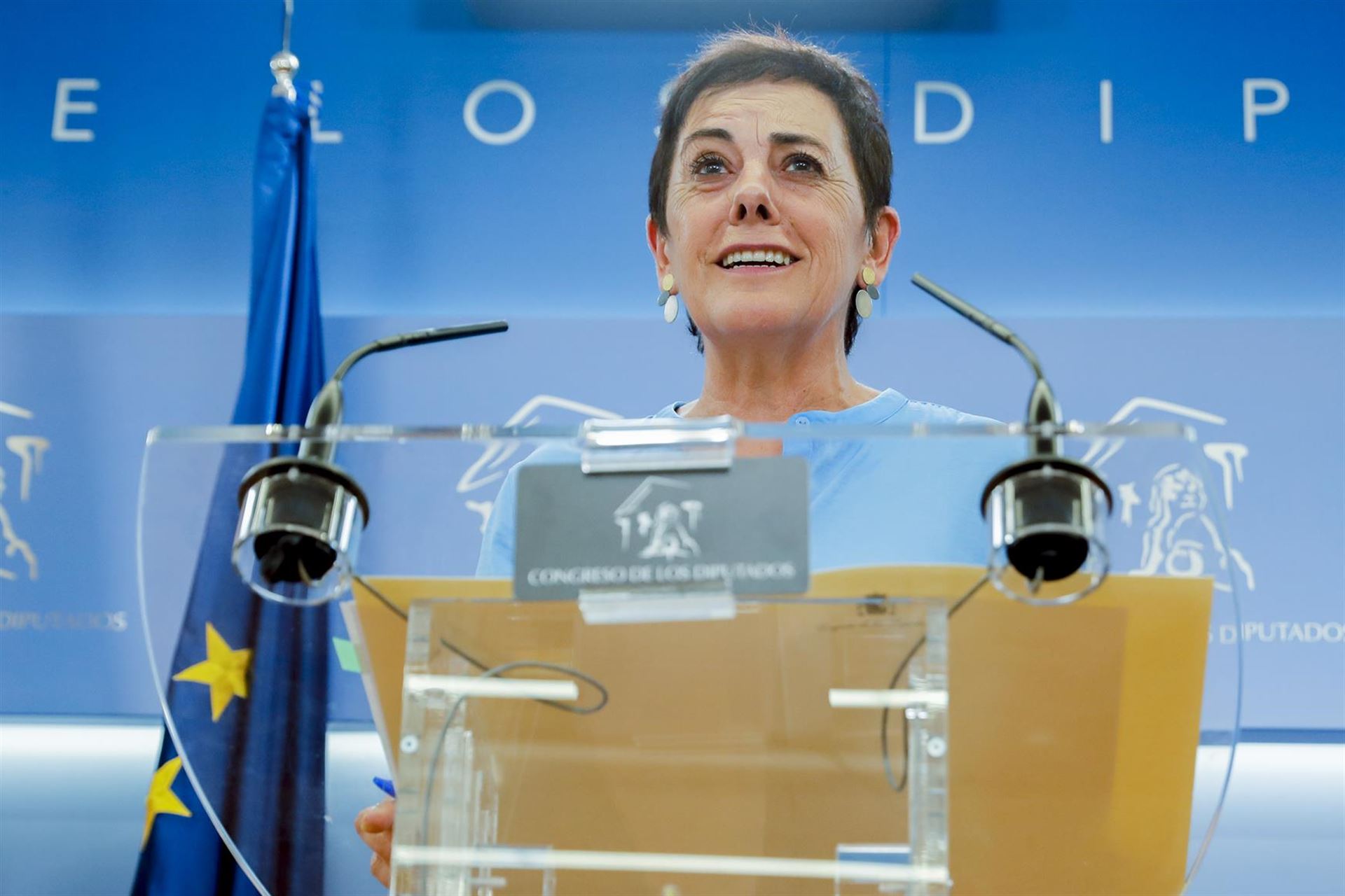 La portavoz de EH Bildu en el Congreso de los Diputados, Mertxe Aizpurua