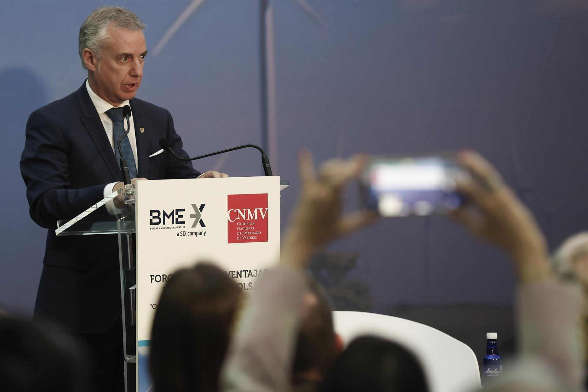 Iñigo Urkullu. Argazkia: EFE.