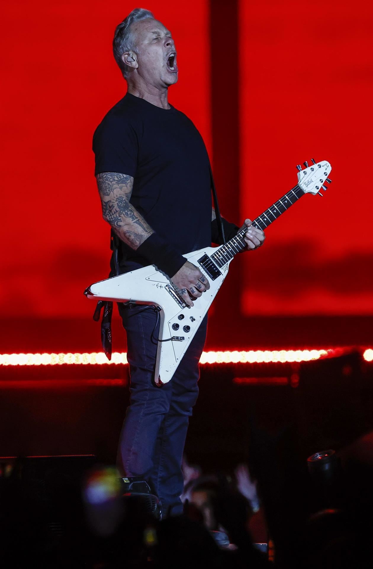 Concierto de Metallica en Bilbao (Foto: EFE)
