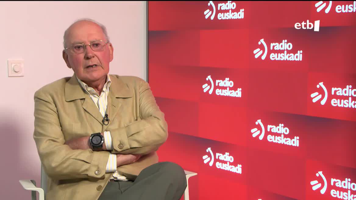 Jose Antonio Ardanza. EITB Mediaren bideo batetik ateratako irudia.