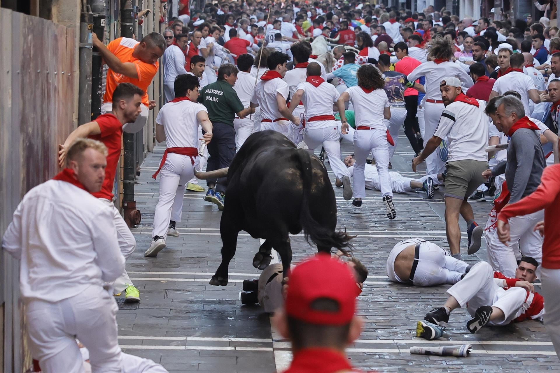 Imagen del segundo encierro