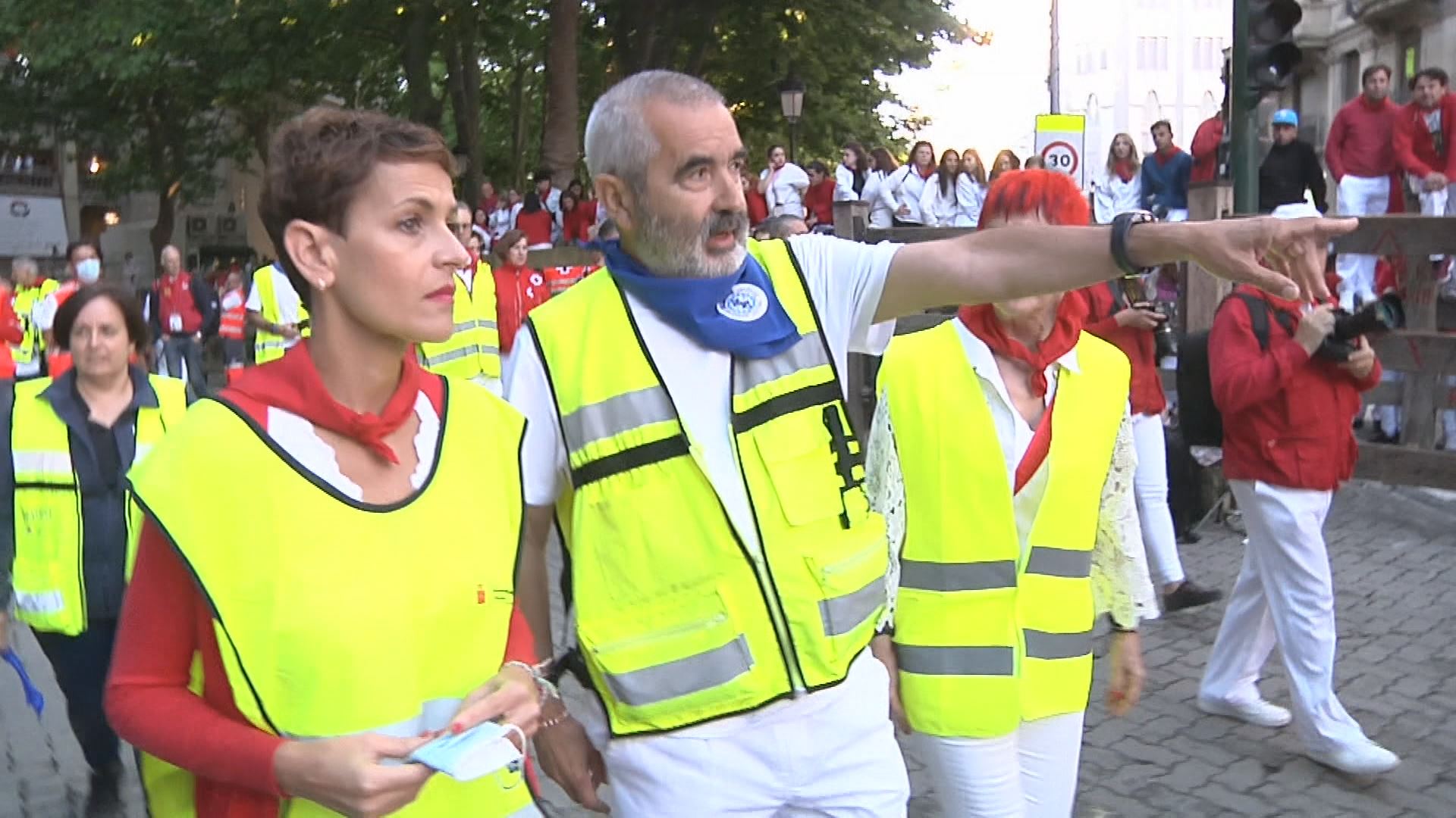 Maria Chivite. EITB Mediaren bideo batetik ateratako irudia.