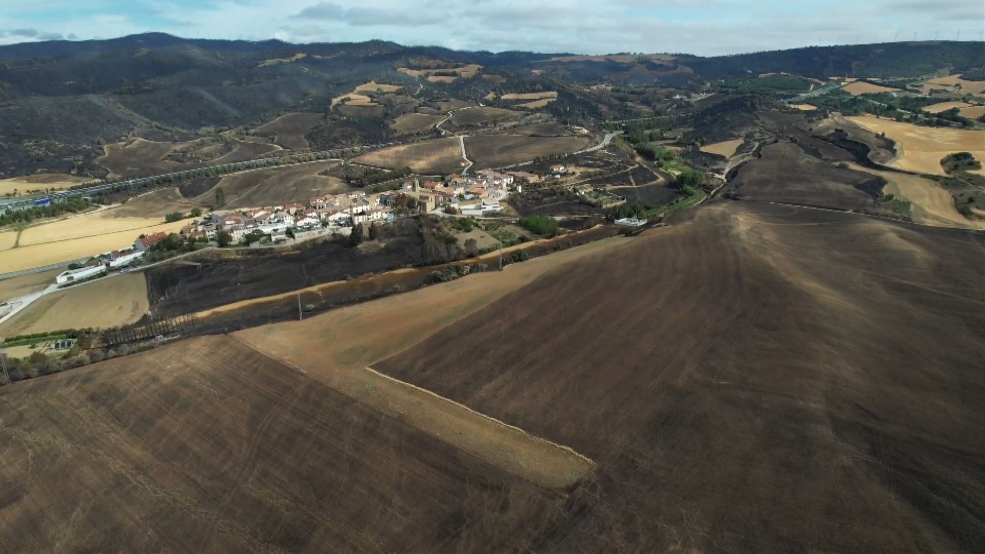 Incendios en Navarra