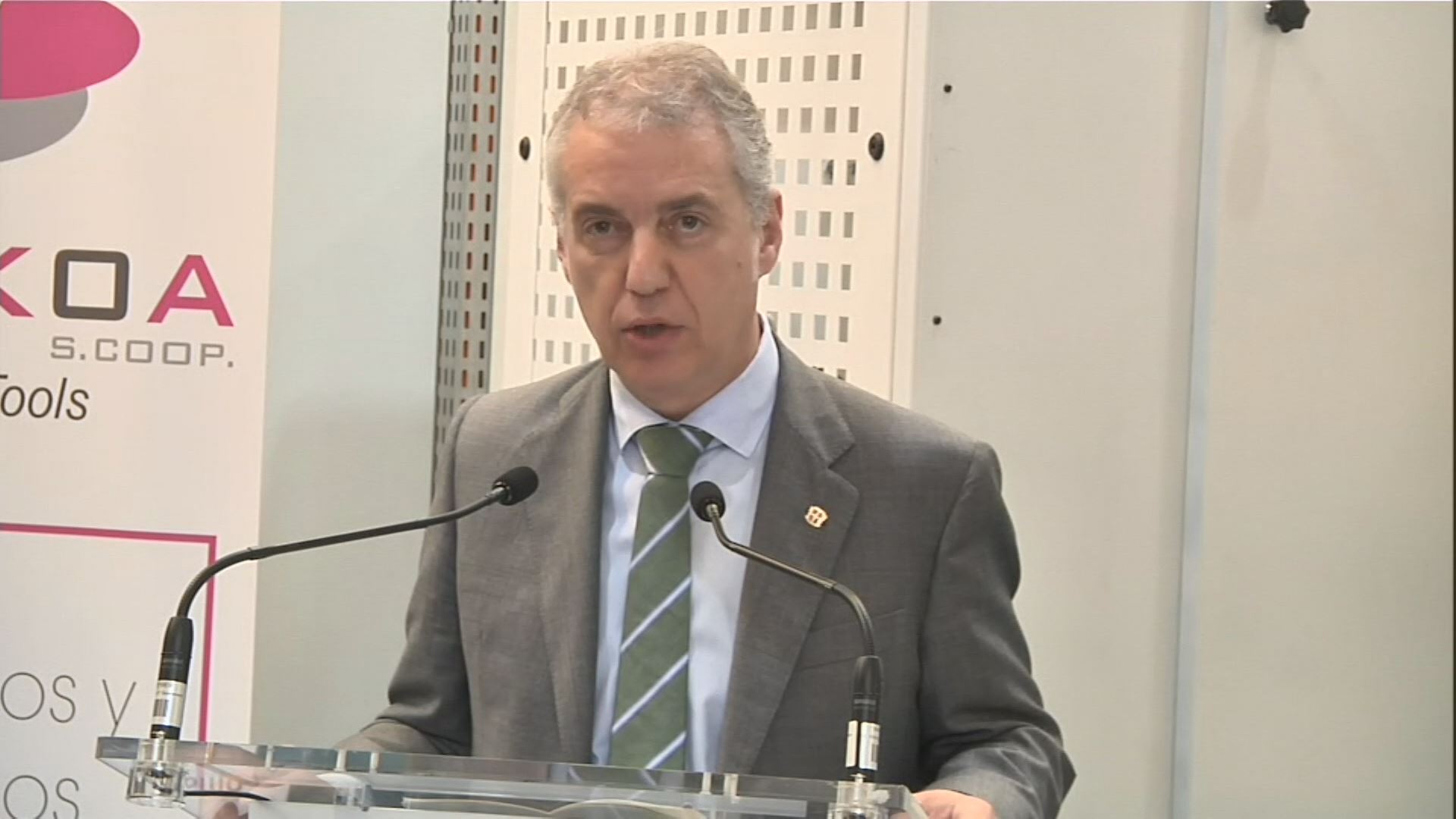 Iñigo Urkullu. Imagen obteni da de un vídeo de EITB Media.