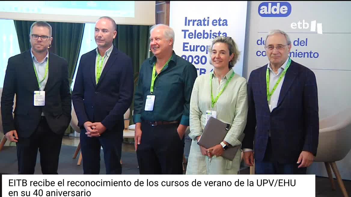 El Palacio Miramar acoge el curso de verano "Radio y Televisión en Europa 2030 y EITB 40”, que analiza la transformación de los medios audiovisuales, y hablará sobre los retos que tienen las televisiones en lenguas minoritarias europeas.