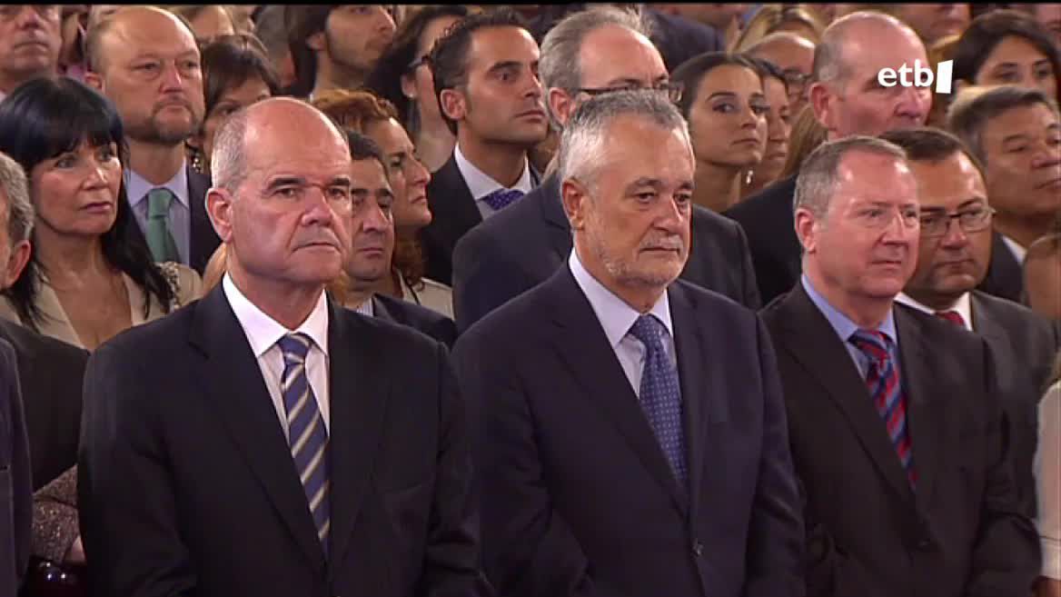 Chaves eta Griñan, ekitaldi batean.
