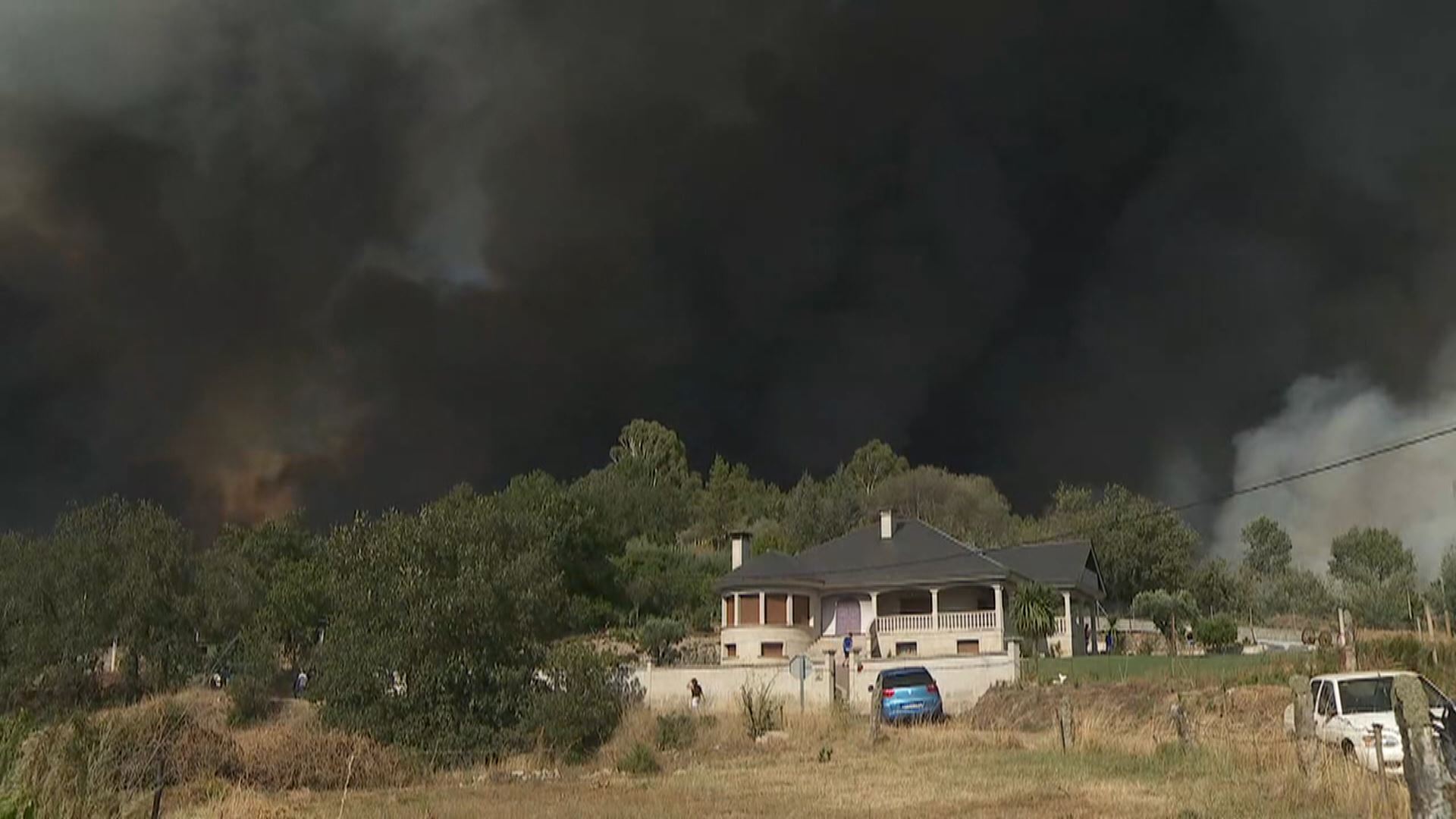 Incendio en Galicia