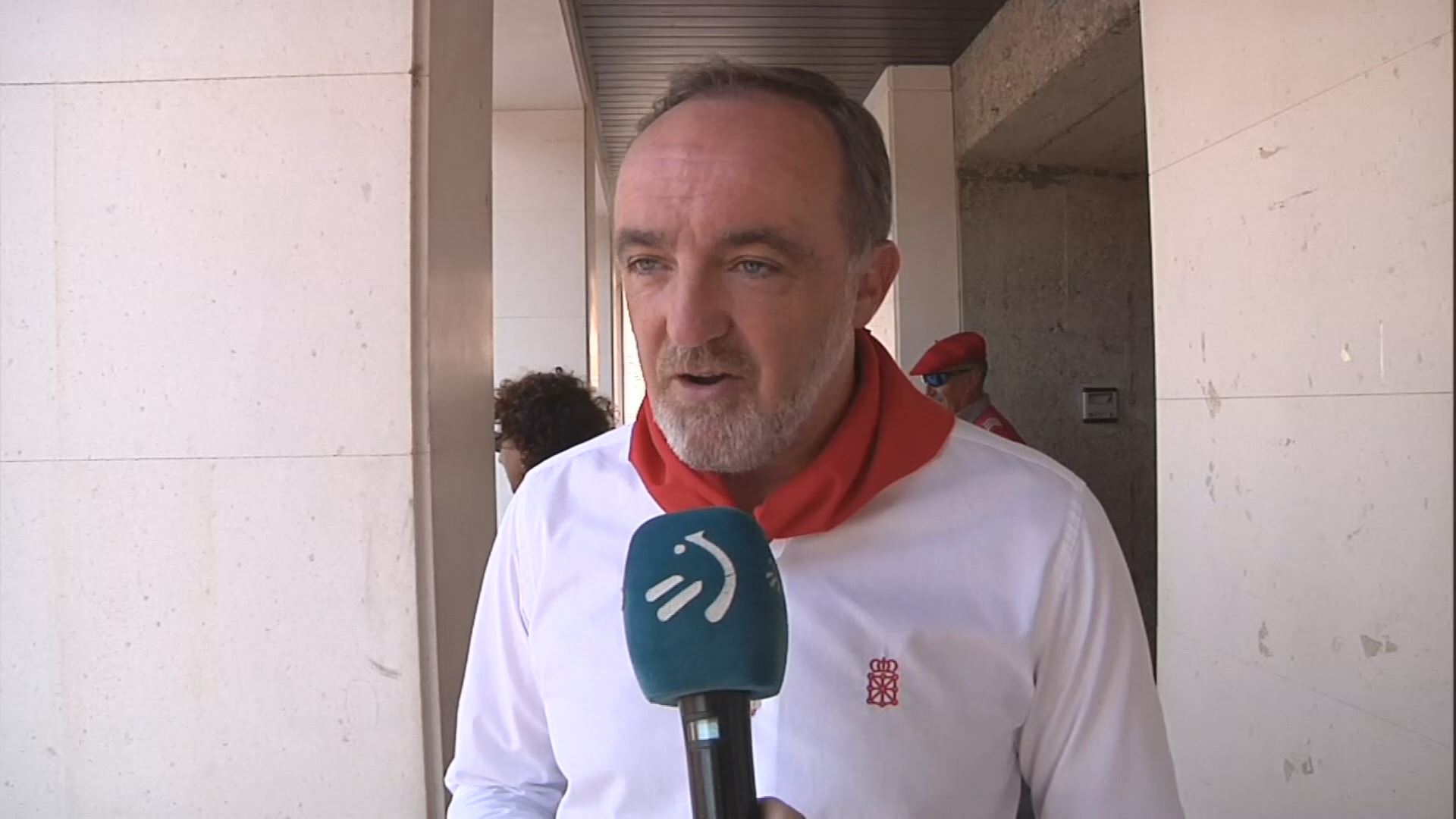 Javier Esparza. Imagen obtenida de un vídeo de EITB Media.