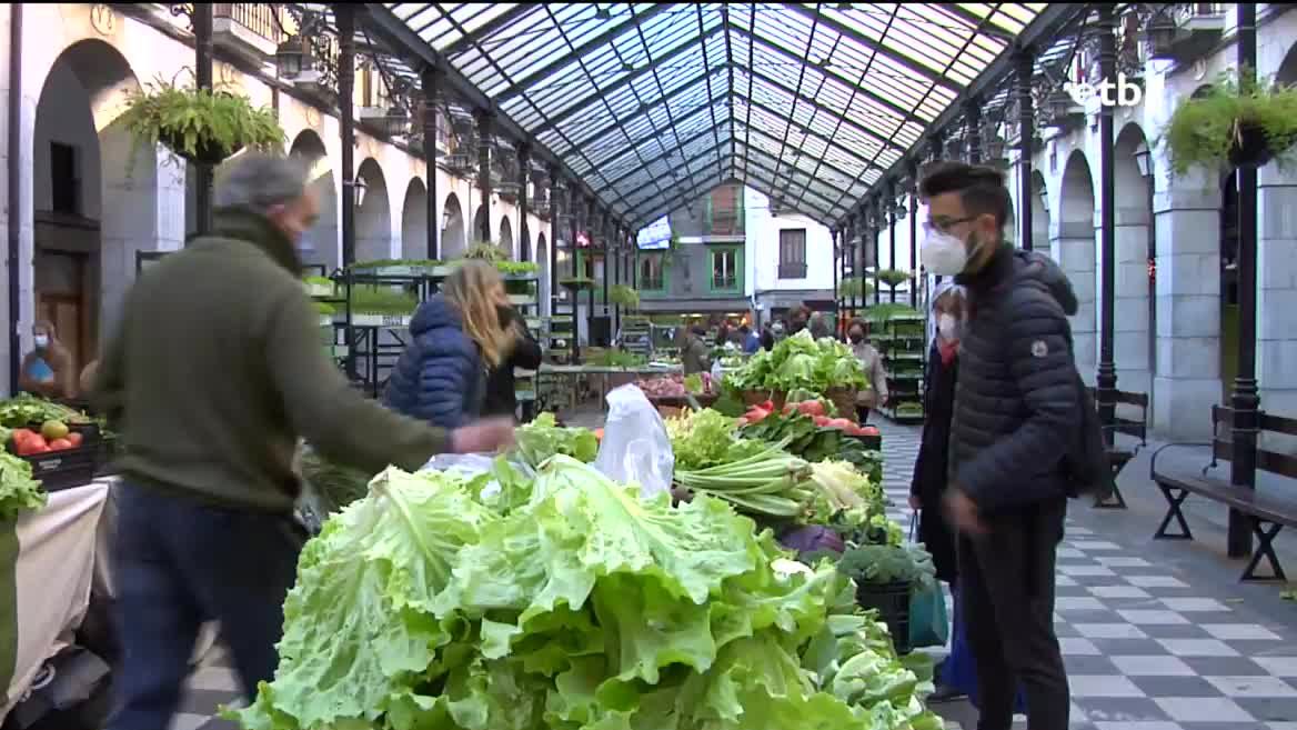 Azoka. EITB Mediaren bideo batetik ateratako irudia.