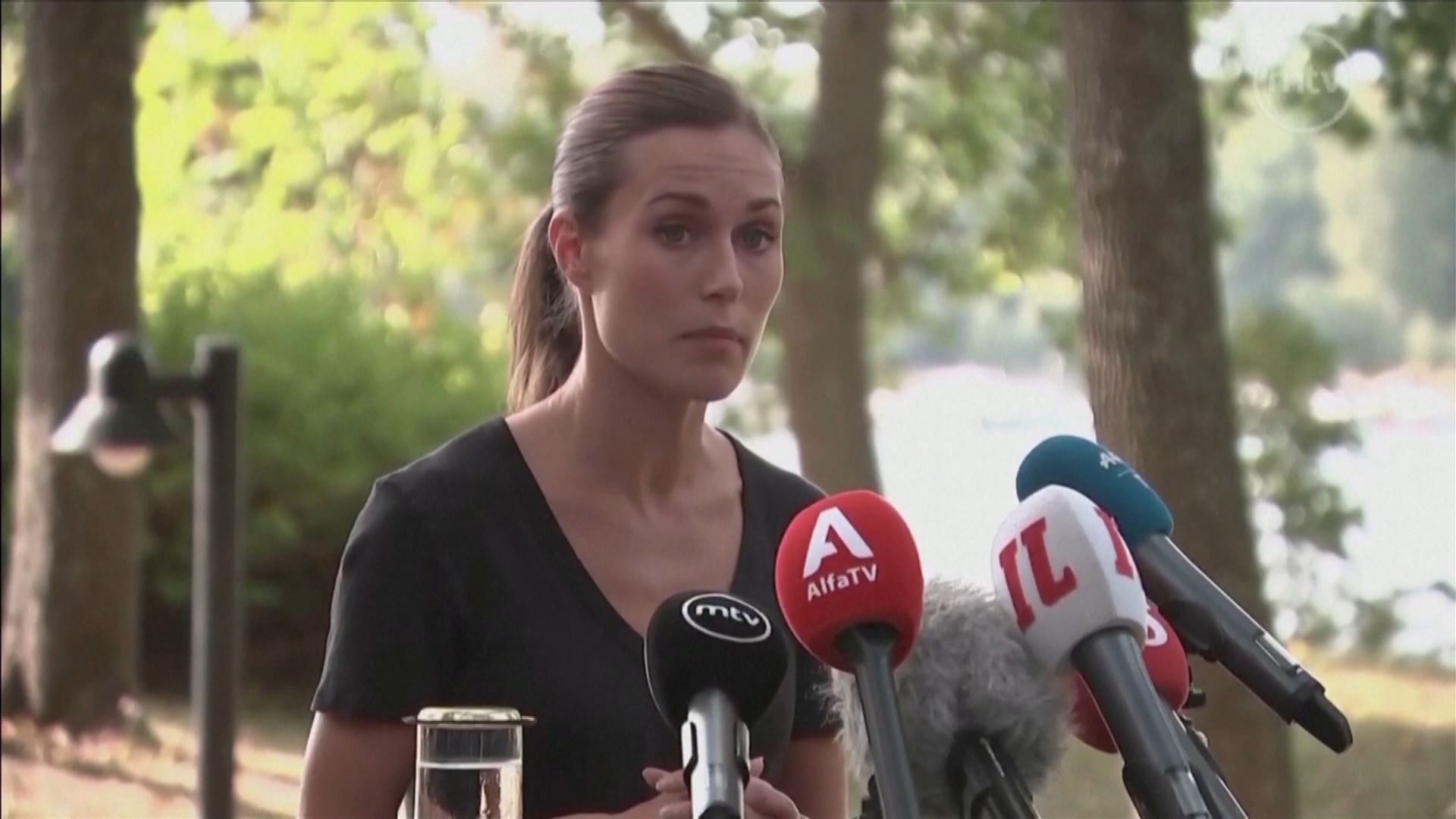 Sanna Marin, la primera ministra de Finlandia. Imagen: Agencias