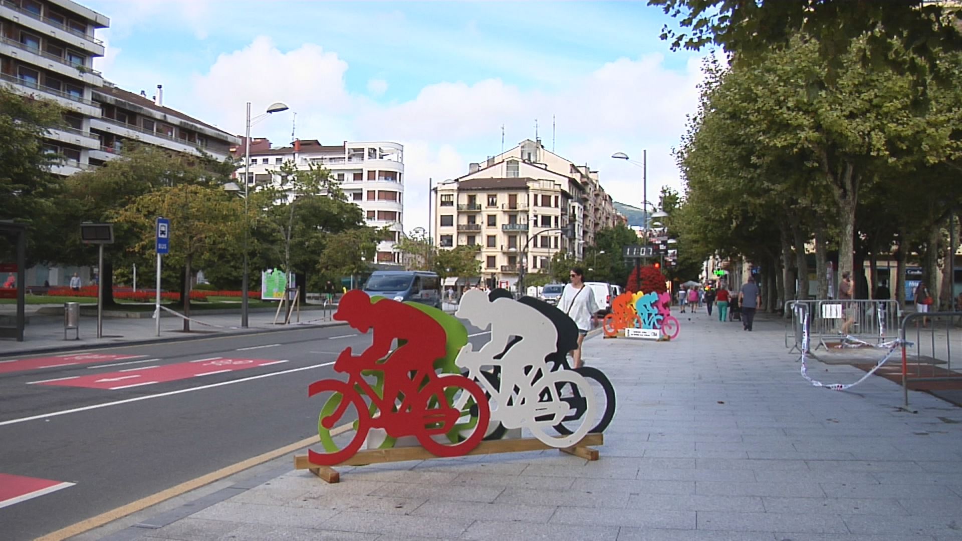 Irun, gaur goizean. EITB Mediaren bideo batetik ateratako irudia.