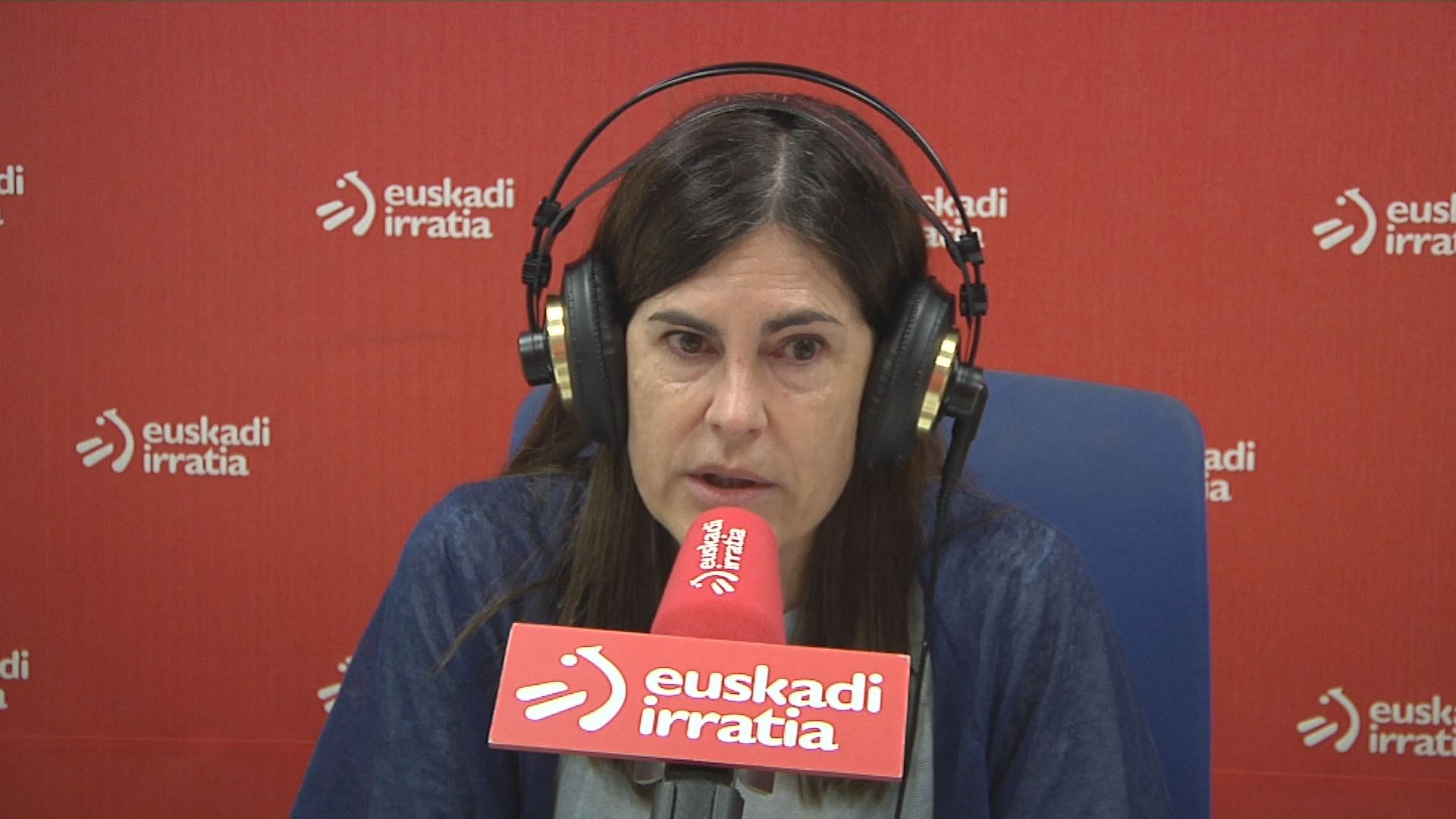 Miren Gorrotxategi. Imagen obtenida de un vídeo de EITB Media.