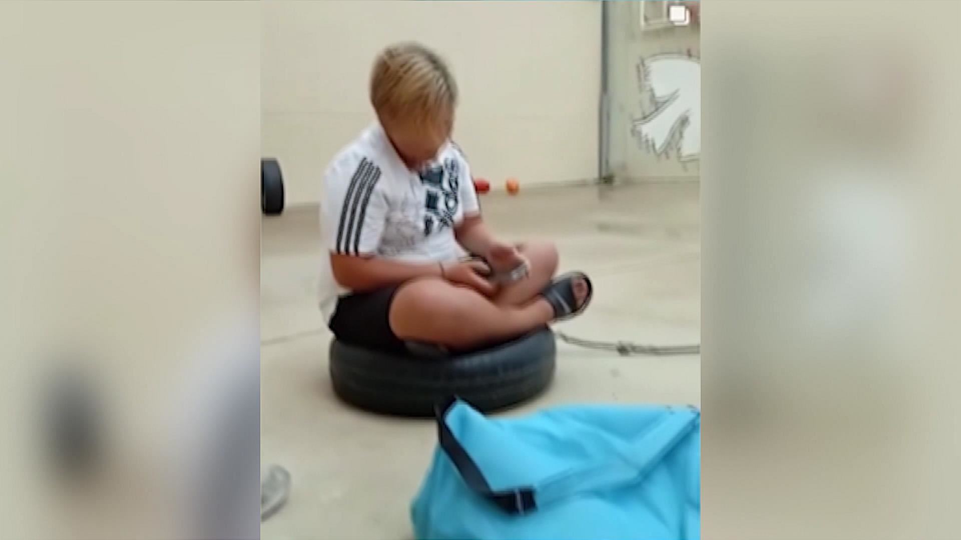 Bullyingaren biktima. Sare sozialetatik ateratako irudia.