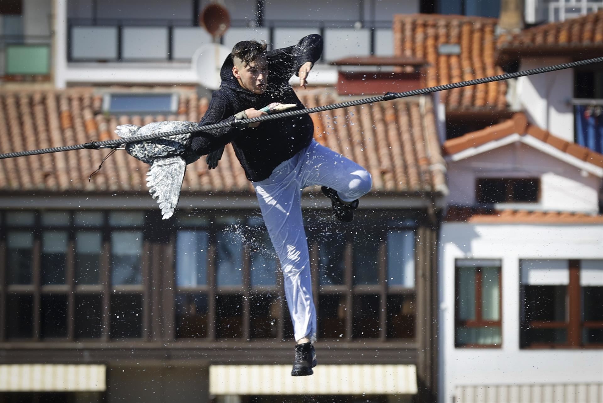 Celebración del Antzar Eguna en Lekeitio. Foto: EFE