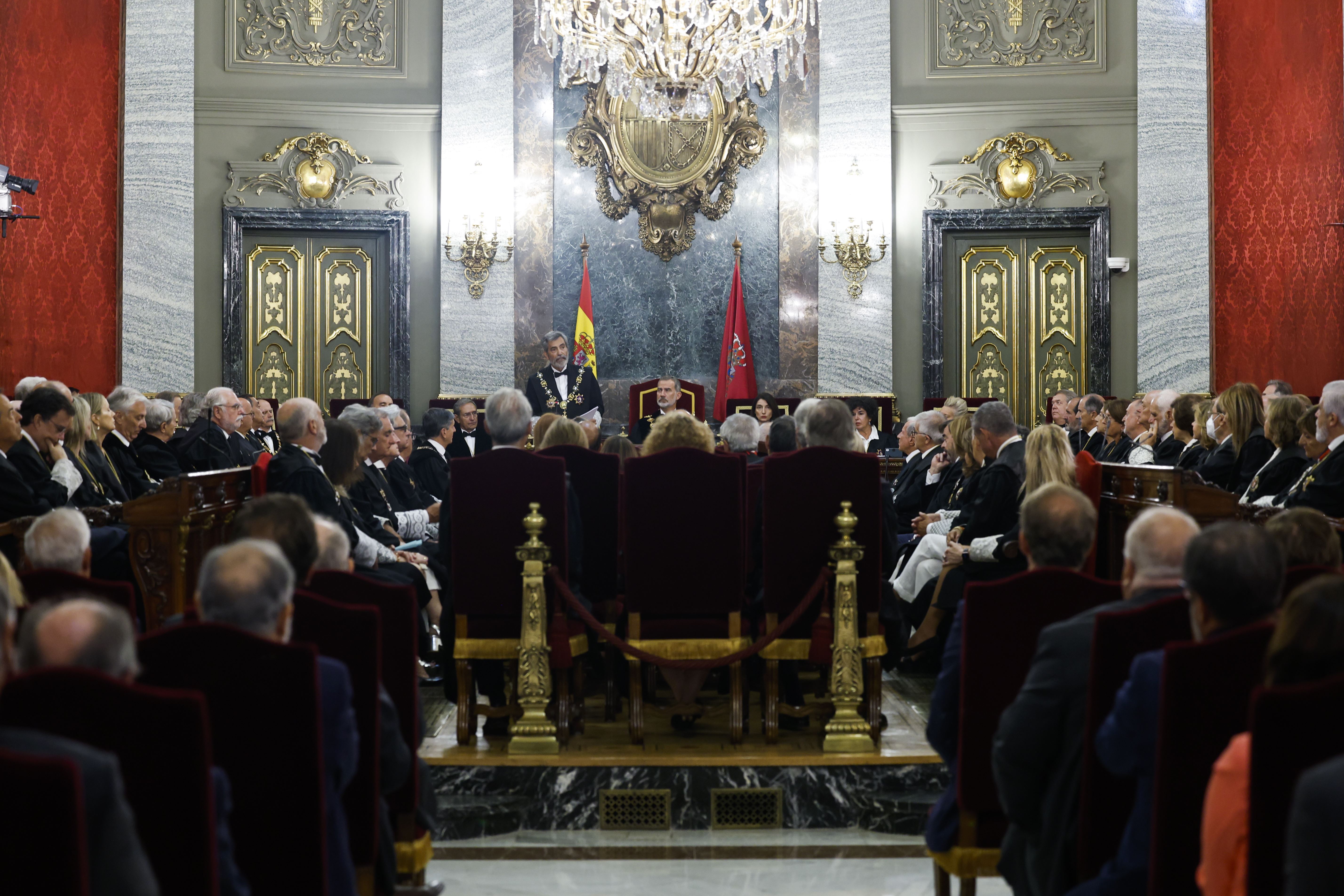 Imagen de la apertura del Año Judicial 2022/2023