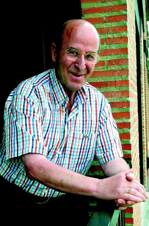 El bertsolari guipuzcoano Txomin Garmendia. Foto: Bertsozale Elkartea
