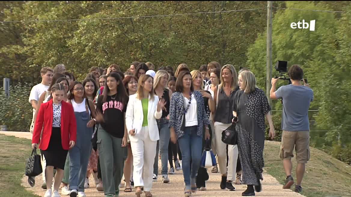 Mujeres por la igualdad. Imagen: EITB Media