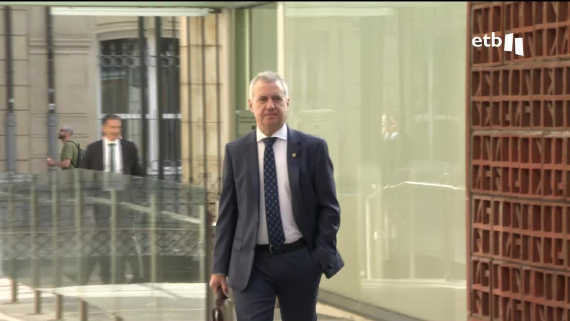 Lehendakari Iñigo Urkullu