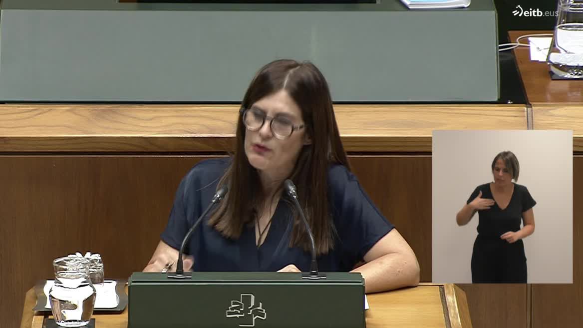 Miren Gorrotxategi. Imagen: EITB Media