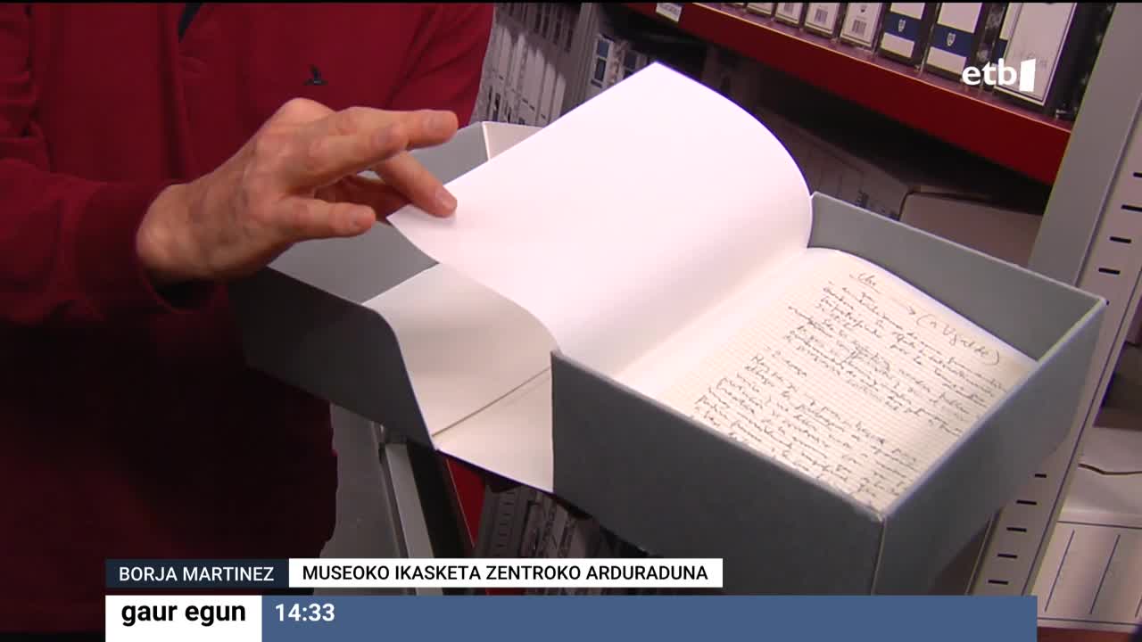 Oteizaren idazki bat