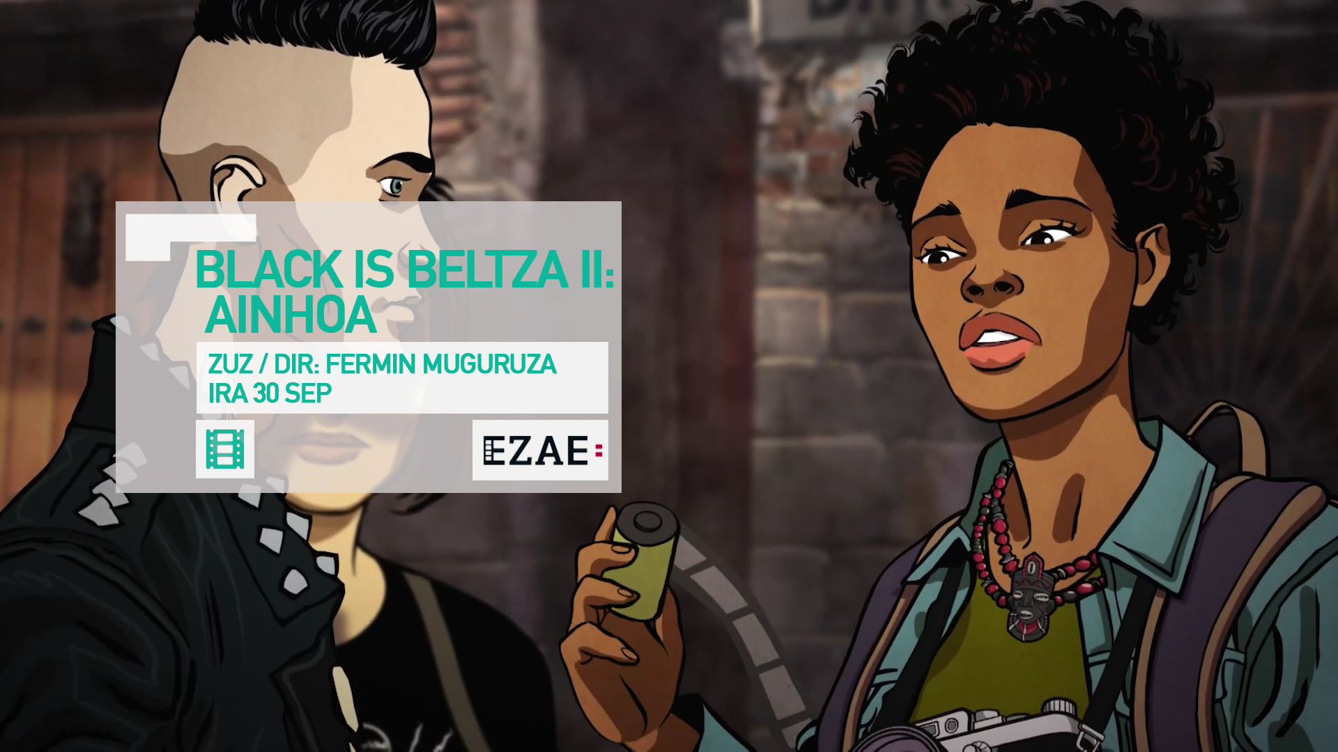 Kulturklik EZAE BLACK IS BELTZA II AINHOA FERMIN MUGURUZA BARTON