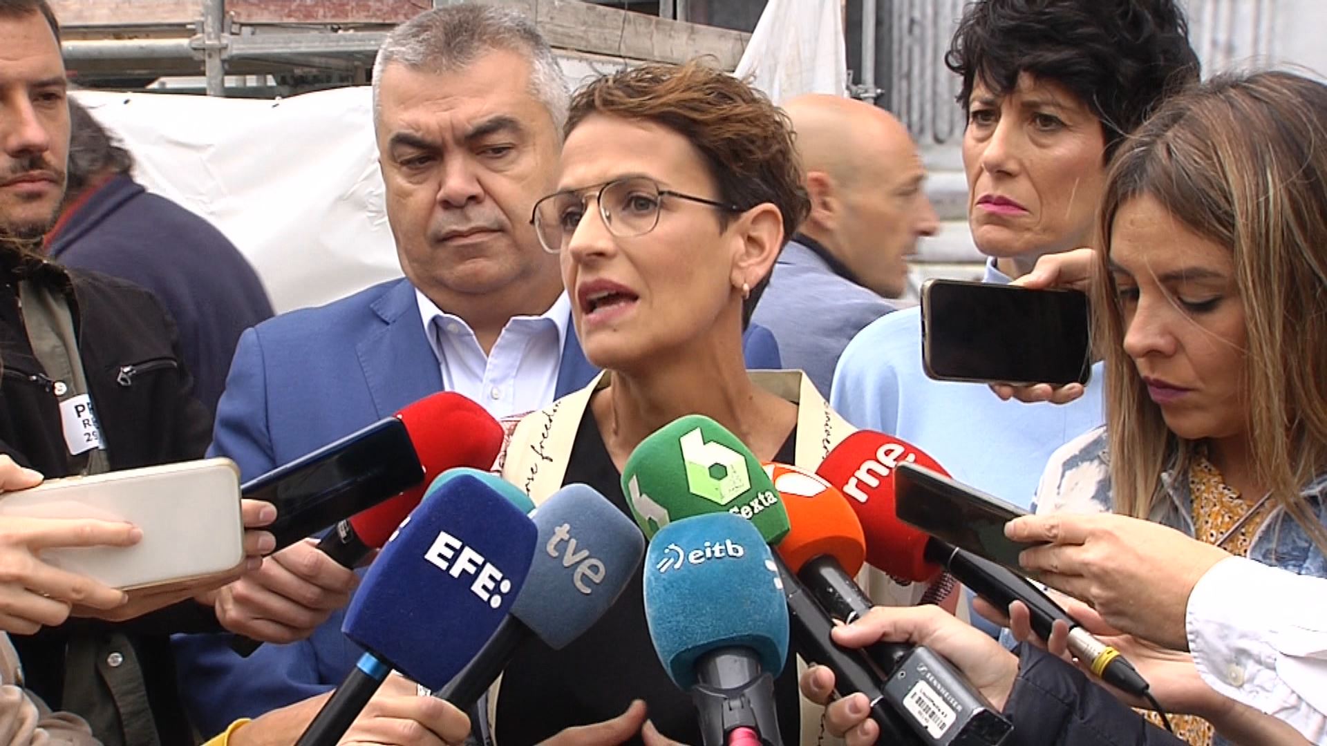 María Chivite, Nafarroako presidentea