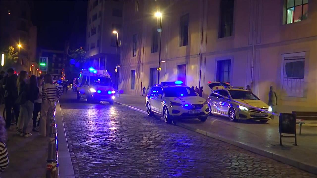 Explosión en Girona. Imagen: EITB Media