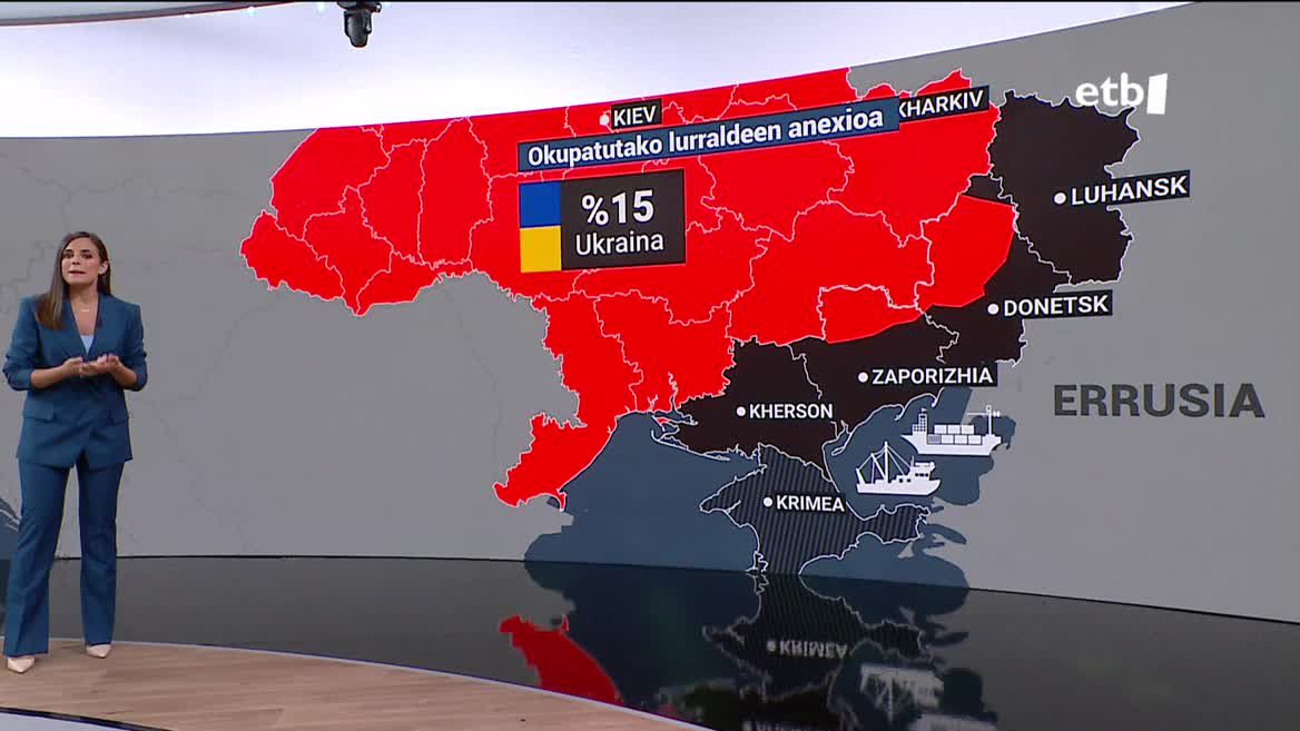 Okupatutako lurraldeen anexioa. Irudia: EITB Media