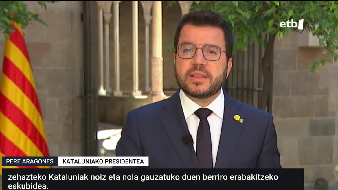 U-1eko erreferendumaren 5. urteurrena ospatzeko manifestazioa egingo dute larunbat arratsalde honetan Bartzelonan. Kataluniako presidenteak ez du bertan parte hartuko; ERCren ordezkaritzak, bai, ordea.