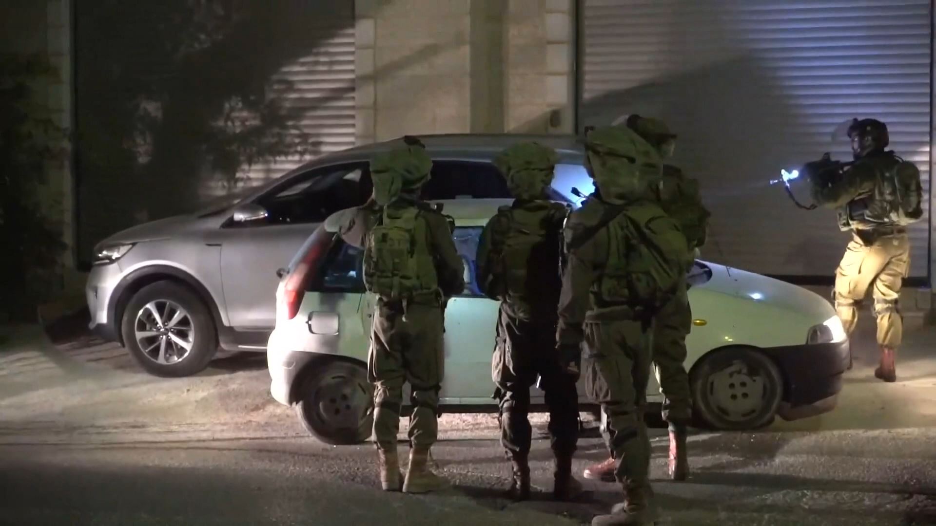 Operazioa Jalazonen. Agentzietako bideo batetik ateratako irudia.