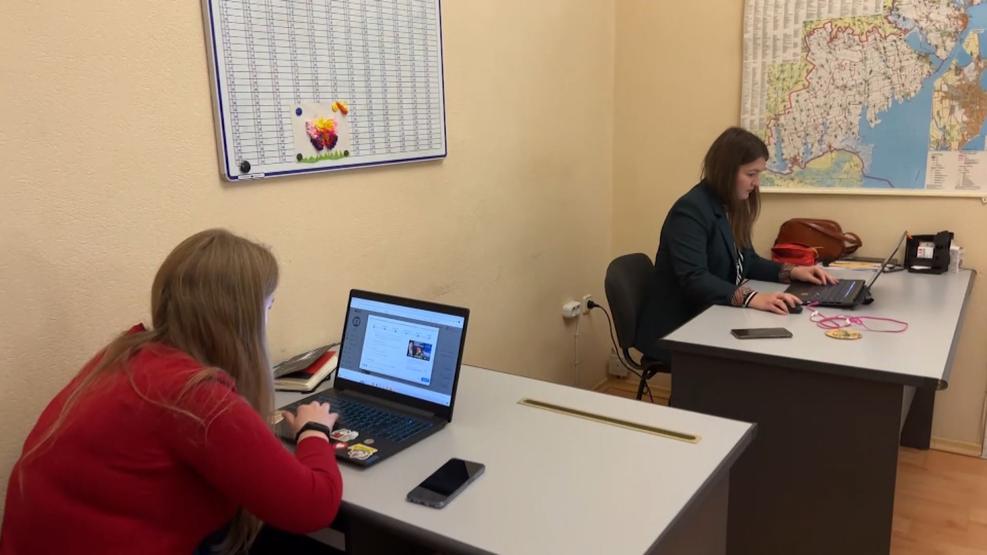 Ukrainako kazetariak
