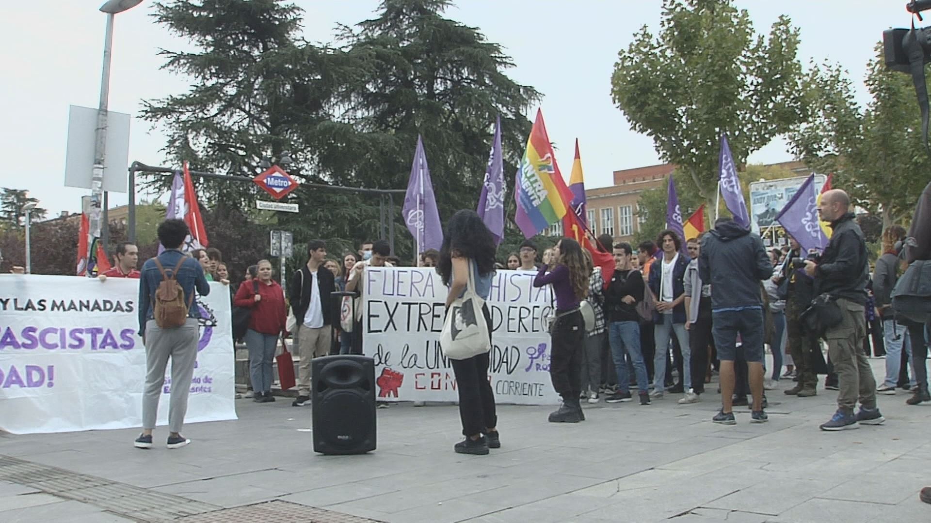 Madril, gaur goizean. EITB Mediaren bideo batetik ateratako irudia.