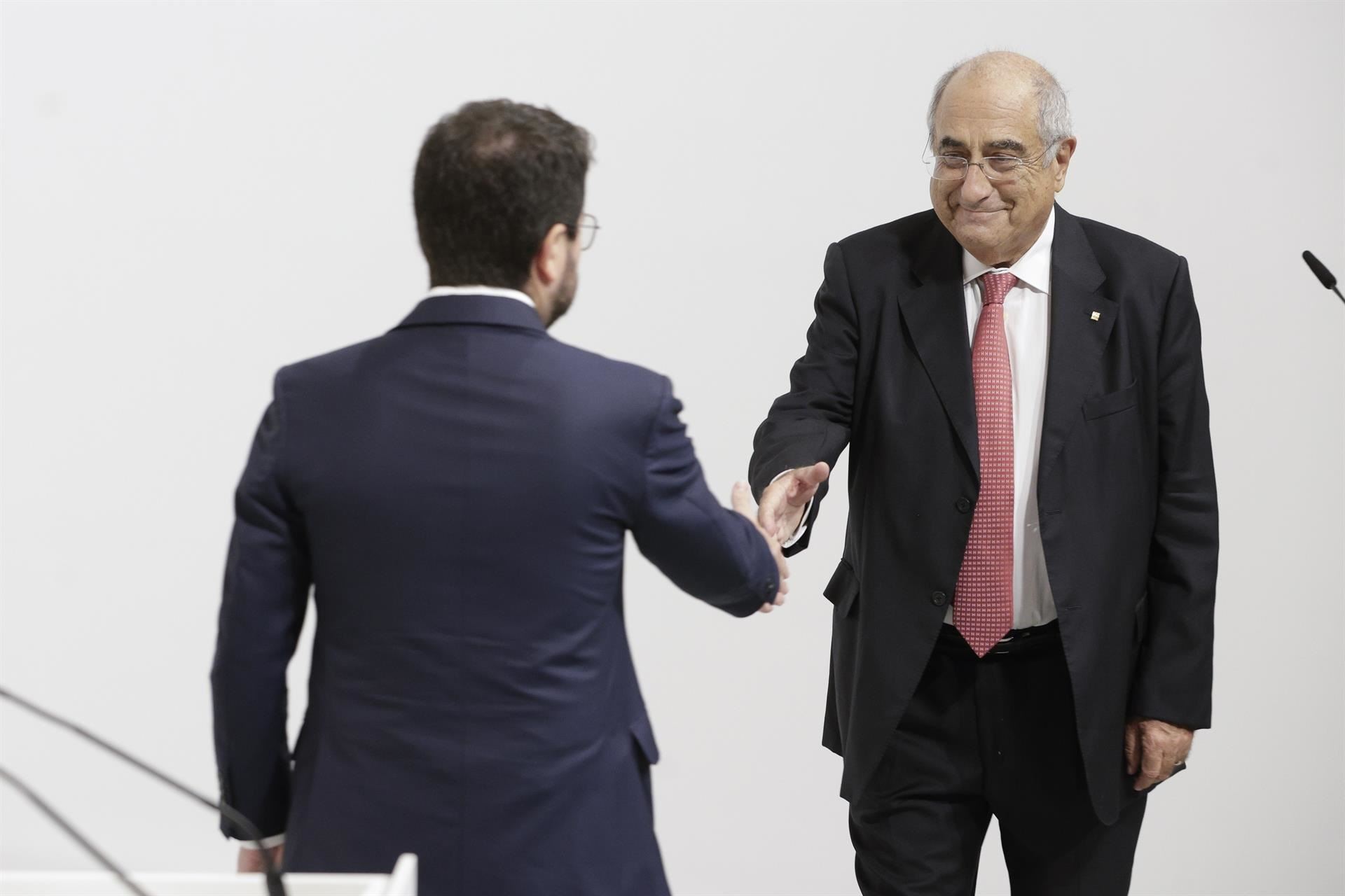 Joaquim Nadal toma posesión de su cargo. Foto: EFE.
