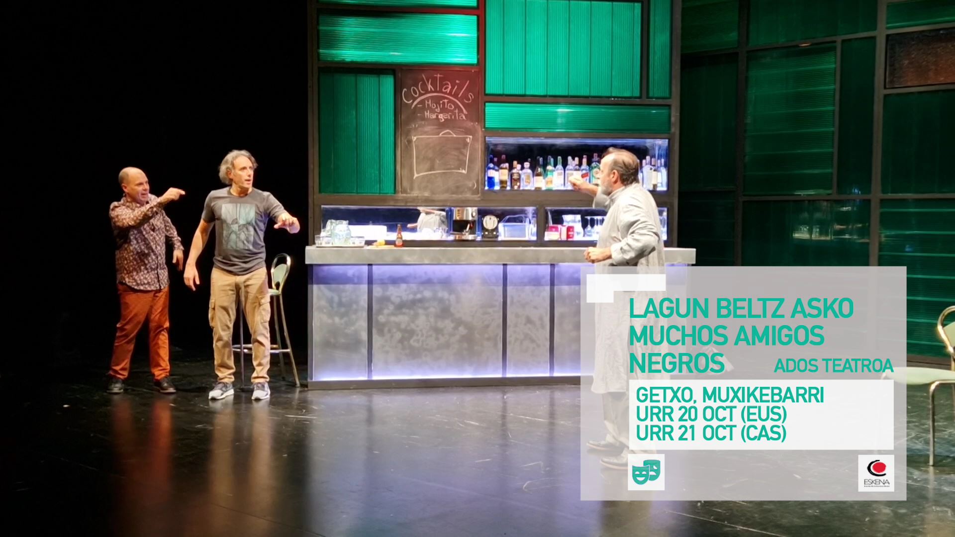 Kulturklik sarea lagun beltz asko muchos amigos negros ados muxikebarri