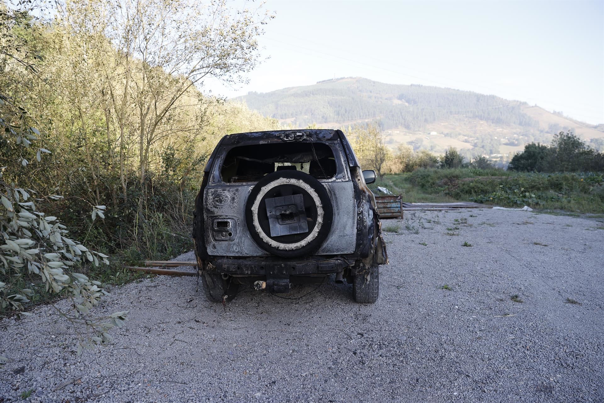 Incendio estabilizado en Balmaseda. Foto: EFE