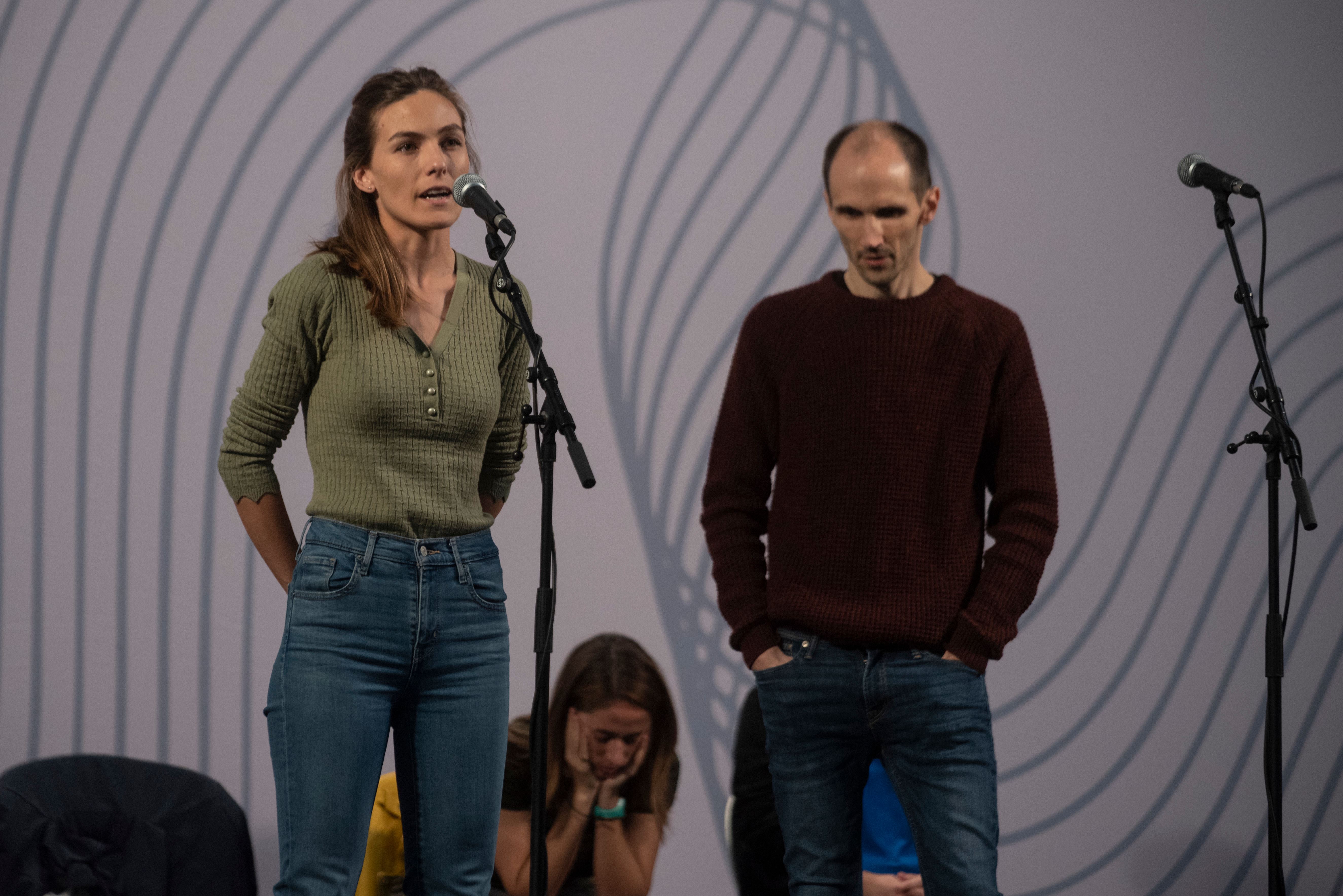 2022ko Bertsolari Txapelketa nagusiko finalaurrekoetako lehenengo itzuliko hirugarren saioa. Irun (Euskal Herria). 2022ko Azaroak 5. (Gari Garaialde / Bostok Photo)
